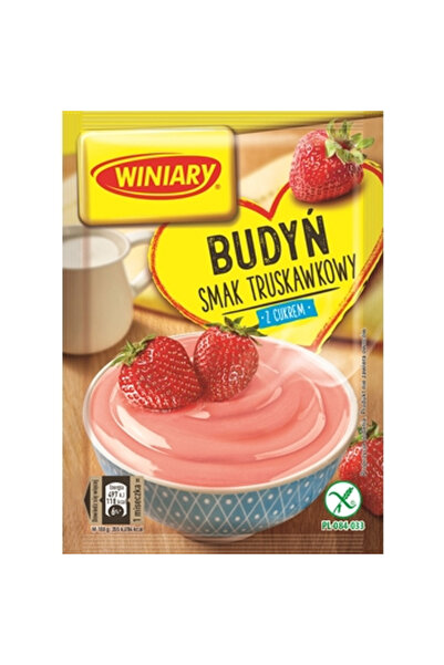 OEM Budinca Winiary cu aroma de capsuni, 60g, set 4 portii