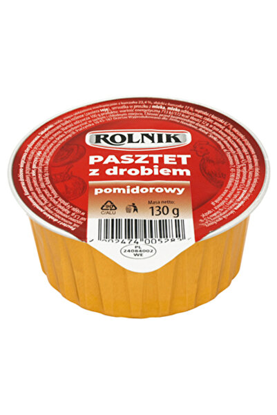 Generic Brand Pate din carne de pasare cu rosii, 130g