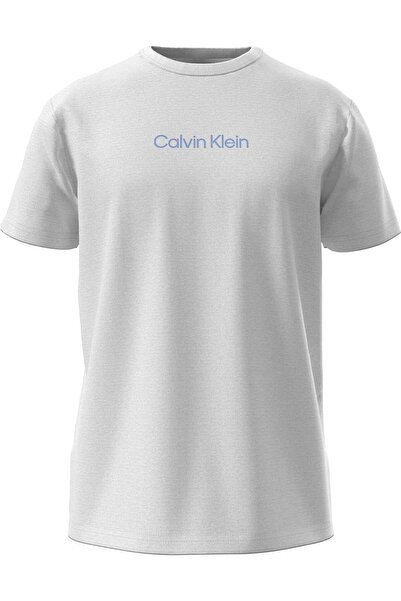 Calvin Klein Men's White Round Neck T-Shirt 000Nm2748E