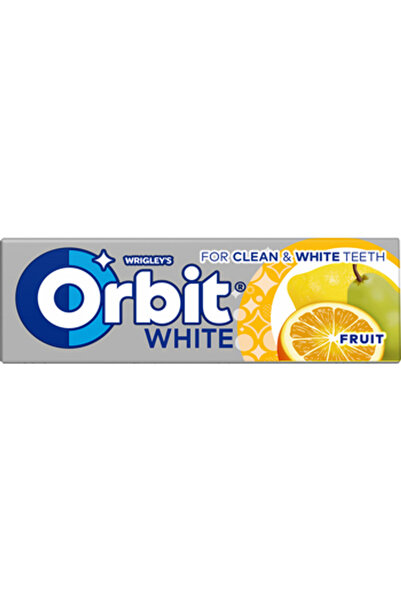 Orbit White Fructe, 10 drajeuri, 14g