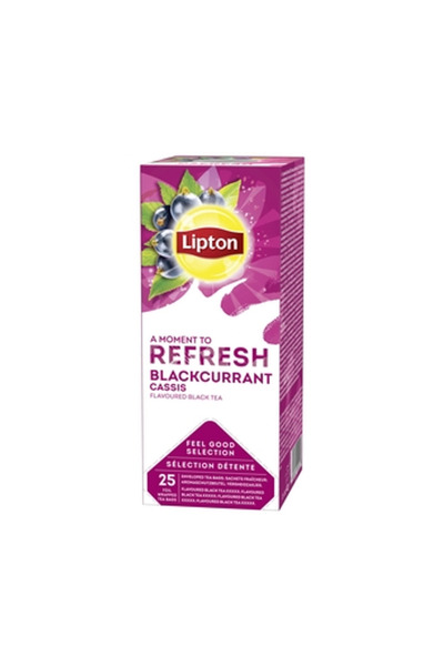 Lipton Ceai aromatizat Lipton, 25 plicuri, coacaza neagra, 40g
