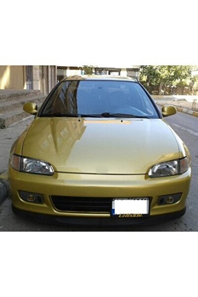 OTO H.İ.T. Honda Civic Eg Kasa Uyumlu Astra H Lip 2 Parça Ön Tampon Eki 1. Sı...