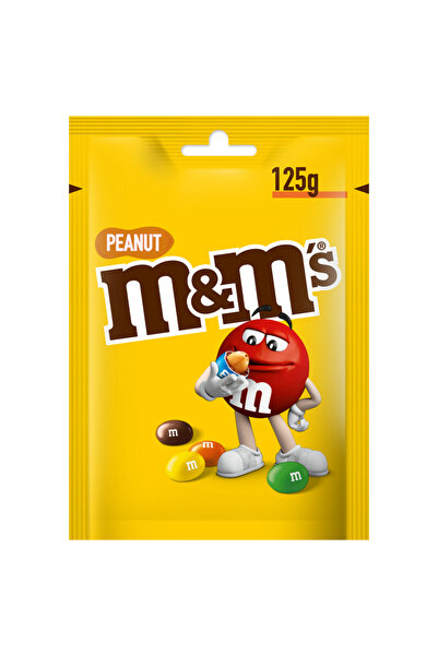 M&M's arahide cu ciocolata, 125 g, multicolor