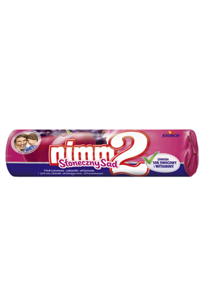 Nimm2 Bomboane, Nimm2, cu cirese si coacaze negre, 50g