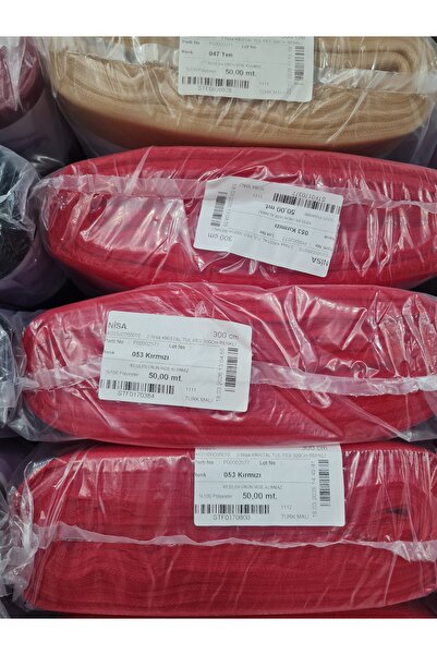 Store Kristal tül 50mt. Lik paket halinde