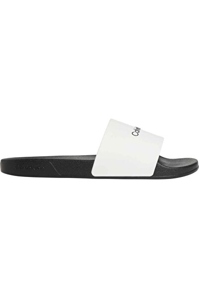 Calvin Klein Erkek Marka Logolu Şık Görünüşlü Tek Bantlı Kalın Tabanlı Kaymaz...