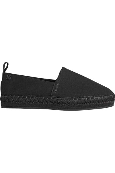 Calvin Klein Kadın Marka Logolu Günlük Kullanıma Uygun Siyah Espadril