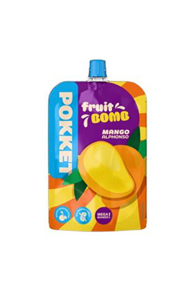 Generic Brand Mousse Pokket, mango, 180g, fara adaugare de zahar