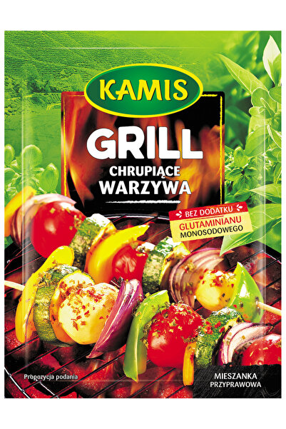 Kamis Amestec de condimente vegetale, Kamis, 20g, cu usturoi, fara gluten