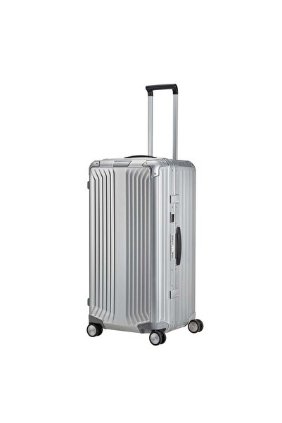 Samsonite Gri Lite-Box Alu - Trunk Büyük Boy Valiz 80cm