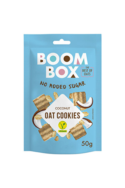 Generic Brand Fursecuri ovaz Boom Box cu cocos, 50 g, bogate in fibre, fara a...