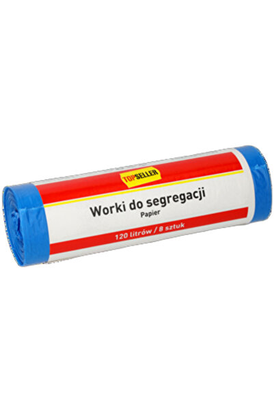 Generic Brand Saci menajeri TOPSELLER, 120l, 8 bucati, 65x100cm, albastru