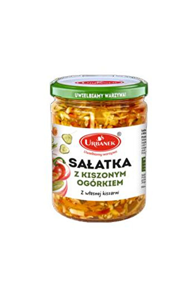URBANEK Salata cu castraveti murati, Urbanek, 510g, contine varza alba, morco...