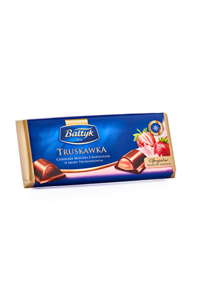 Generic Brand Ciocolata cu umplutura de capsuni, BAlTYK, 148g