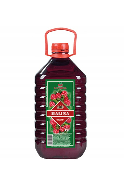 Generic Brand Sirop fructat, Victoria Cymes, zmeura, 4,96 L