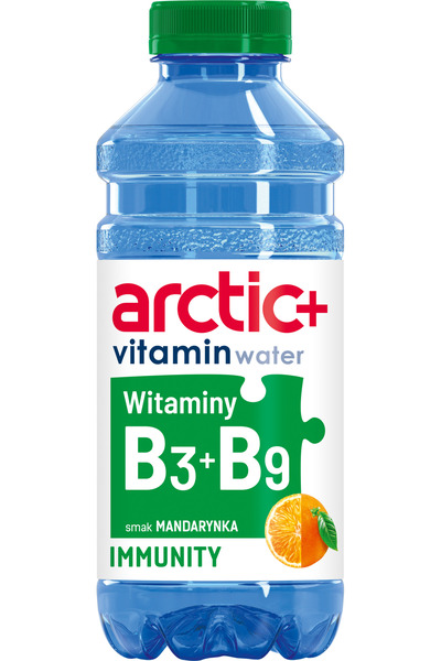 Generic Brand Apă vitaminizată Arctic+ Bautura cu aromă de mandarină, cu vita...