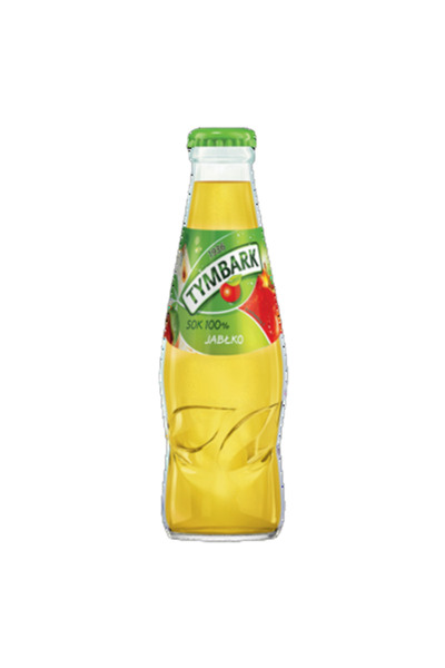 Generic Brand Suc de mere 100% TYMBARK, 200 ml, sticla cu capac twist off