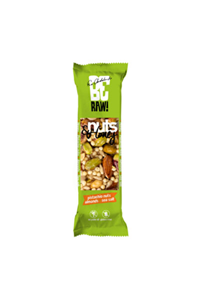Generic Brand Baton de fistic/nuci/miere BeRaw, Purella Food, 30 g