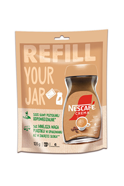 Nescafe Cafea instant, Nescafe, Classic Crema, 135g