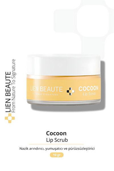Lien Beaute Cocoon Dudak Pürüzsüzleştirici Yumuşatıcı Arındırıcı Canlandırıcı...