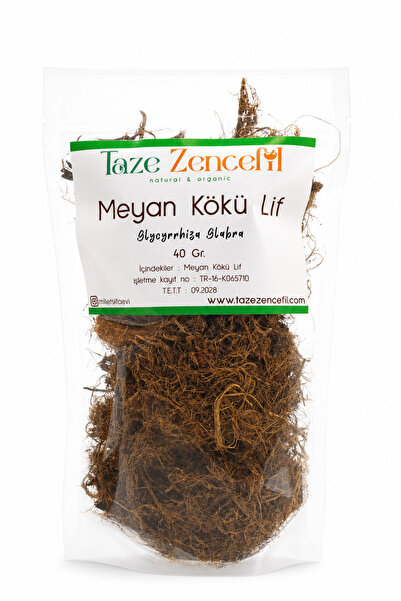 Meyan Kökü Lif
