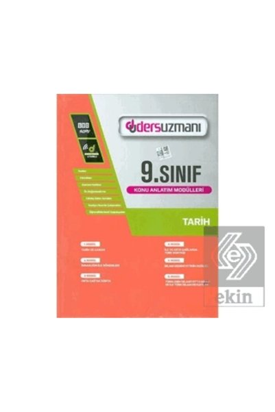 Ders Uzmanı Yayınları 9. Sınıf Tarih Konu Anlatım Modülleri