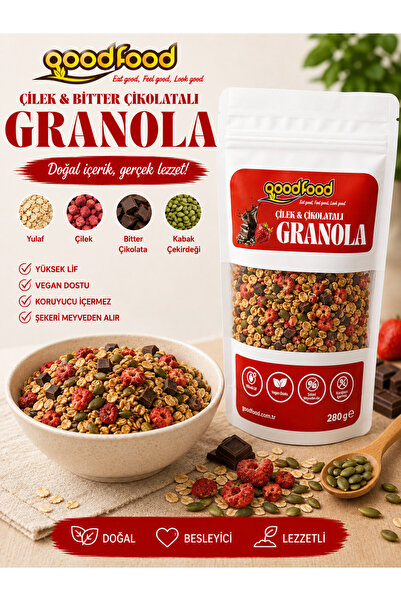 Good Food Çilekli & Çikolatalı Granola 280 gr