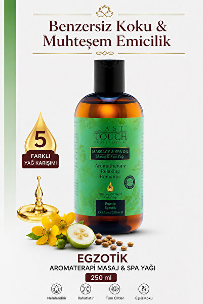 LAST TOUCH Masaj Yağı Aromaterapi Egzotik Seans 250 Ml