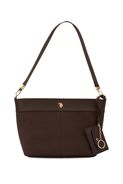 U.S. Polo Assn. Brown Women's Shoulder Bag Us26653