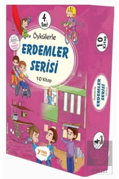 Yuva Yayınları 4. Sınıf Öykülerle Erdemler Serisi (10 KİTAPLIK SET)