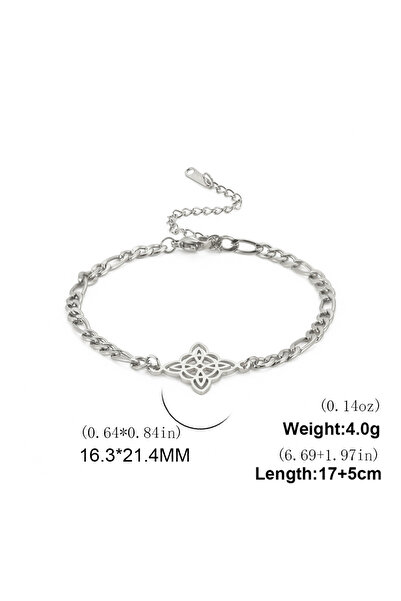 Choice1 steel 1 Witchcraft Irish Celtic Knot Charms Bracelets Stainless Steel...