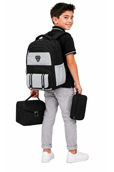 Bevitton Set de 3 ghiozdane pentru școala primară Rucsac unisex pentru copii ...