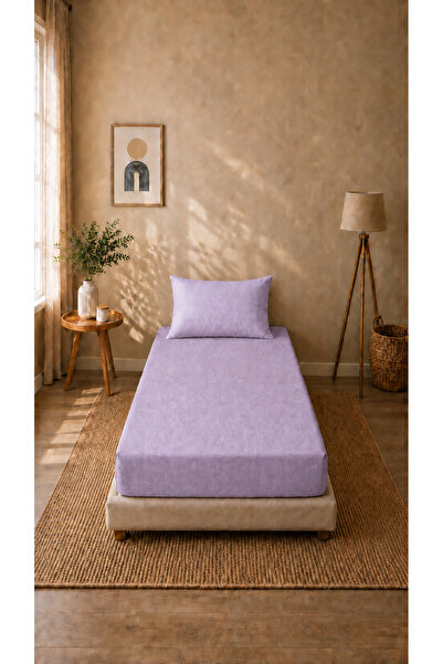 Boreas Home Set de cearșaf și față de pernă Cozy Ranforce pentru o persoană, ...