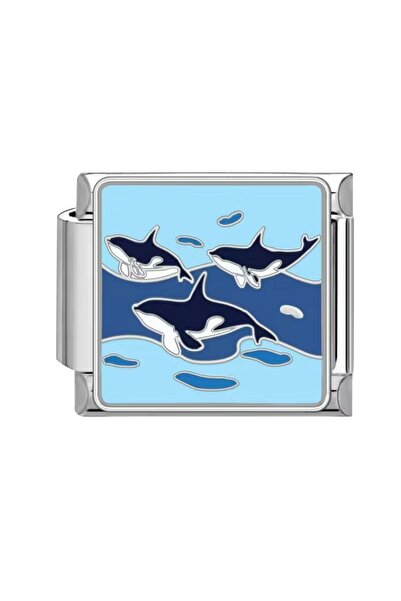Choice C1743 Blue Ocean Series Whale Wave Sail Starfish Pendant Italian Brace...