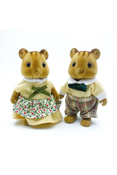 Choice Squirrel Forest Animal Family 1_12 Dollhouse Accessories Mini_yythk