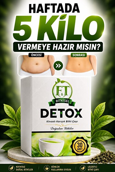 FT Diyet Form özel förmül kinoalı karışık Bitkisel Çay 15 Günlük Zayıflamak k...