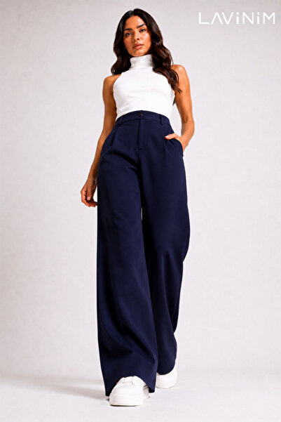 LAVİNİM Kadın Palazzo Pantolon Oversize  Kesim