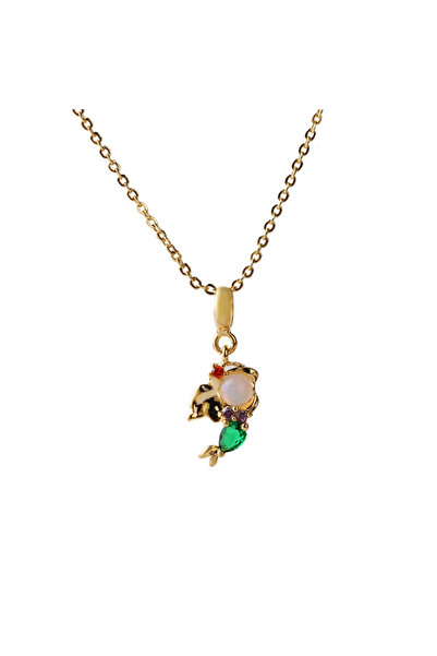 Choice Princess necklace 5 Stainless Steel Colorful Zircon Fairy Tale Little ...