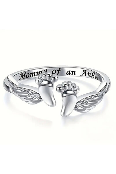 Choice resizable MULTI A Alloy Mommy of an Angel Adjustable Ring Mother's Day...