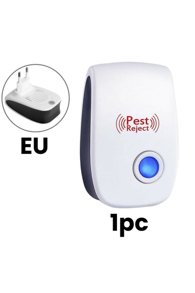 choice2 EU 1PC Ultrasonic Pest Repeller Insect Bug Repeller Long Range Pest &...