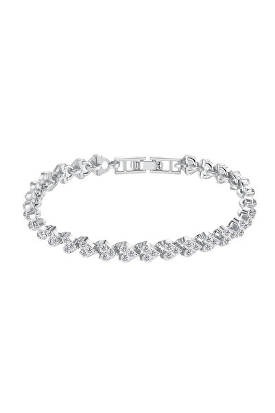 choice2 Silver 19cm 2026 New Zircon Bracelet for Women & Teens Hypoallergenic...