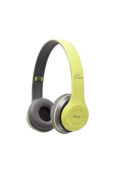 Choice4 Green P47 Wireless Earphones 5.0 Bluetooth Headset Folding Series HiF...