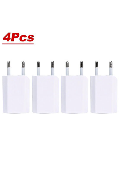 Choice 4PCS 5V/1A USB Home Travel Charger 1-5Pcs EU Plug Power Wall Adapter M...