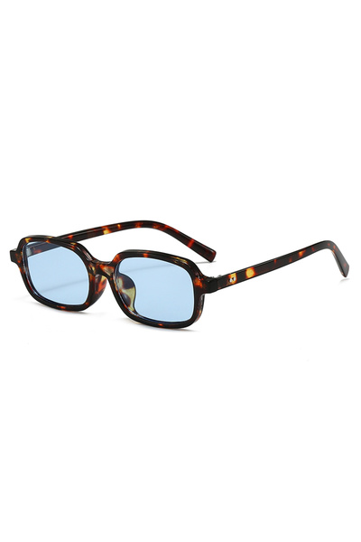 Choice5 blue Protective Glasses New Small Rectangle Sunglasses Women Fashion ...