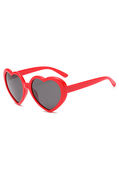 Choice10 red black Polarized Fantasy Gradient Sunglasses Popular Peach Heart ...