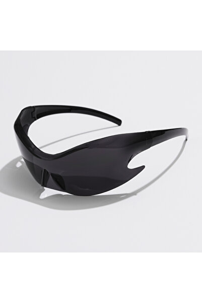Choice5 show as picture black Luxury Brand Sports Punk Y2K Sunglasses Women M...
