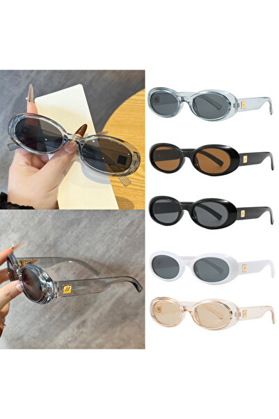 Choice9 5pcs z10a 1/5pcs Retro Oval Sunglasses Women Outdoor Riding Shades UV...