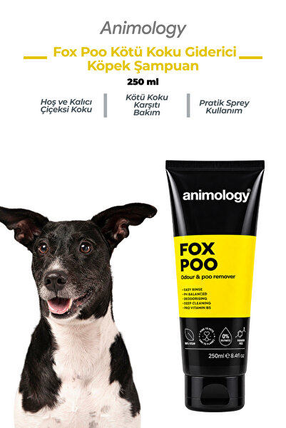 Animology Fox Poo Kötü Koku Giderici Kedi Köpek Şampuanı 250 mL - Kötü Kokula...