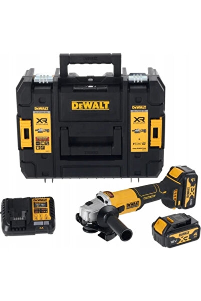 Dewalt DCG407M2T-QW 18V Xr Kömürsüz Akülü Avuç Taşlama 2X4.0AH