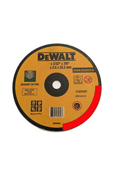 Dewalt Taş Kesme Diski 230x2,5 Mm - Dwa4525cfa